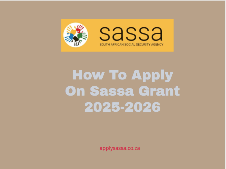 How To Apply On Sassa Grant 2025 2026 Sassa Grant 2025 1750