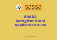 SASSA Caregiver Grant Application 2025
