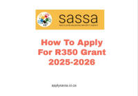 How To Apply For R350 Grant 2025-2026