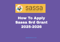 How To Apply Sassa Srd Grant 2025-2026