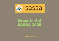 Grant In Aid SASSA 2025