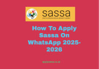 How To Apply Sassa On WhatsApp 2025-2026