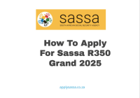 How To Apply For Sassa R350 Grand 2025