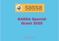 SASSA Special Grant 2025