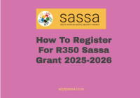 How To Register For R350 Sassa Grant 2025-2026