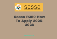 Sassa R350 How To Apply 2025-2026
