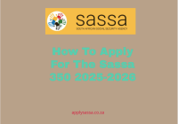 How To Apply For The Sassa 350 2025-2026