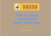 How To Apply R350 Relief Grant 2025-2026