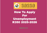 How To Apply For Unemployment R350 2025-2026