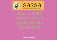 Sassa R350 Grant How To Apply Online 2025-2026
