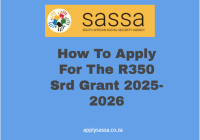 How To Apply For The R350 Srd Grant 2025-2026