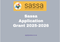 Sassa Application Grant 2025-2026