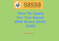 How To Apply For The Sassa SRD Grant 2025-2026