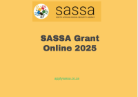 SASSA Grant Online 2025