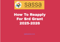 How To Reapply For Srd Grant 2025-2026