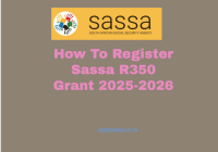 How To Register Sassa R350 Grant 2025-2026