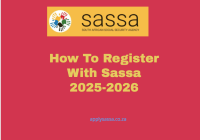How To Register With Sassa 2025-2026