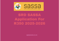 SRD SASSA Application For R350 2025-2026