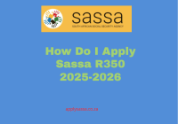How Do I Apply Sassa R350 2025-2026