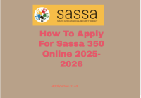 How To Apply For Sassa 350 Online 2025-2026