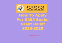 How To Apply For R350 Social Grant Relief 2025-2026