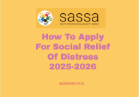How To apply For Social Relief Of Distress 2025-2026