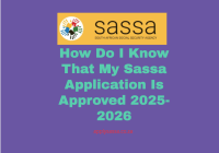 How Do I Know That My Sassa Application Is Approved 2025-2026