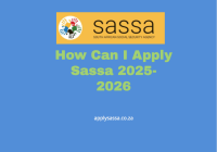 How Can I Apply Sassa 2025-2026