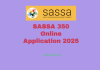 SASSA 350 Online Application 2025