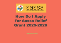 How Do I Apply For Sassa Relief Grant 2025-2026