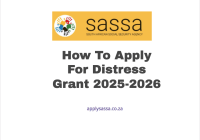How To Apply For Distress Grant 2025-2026