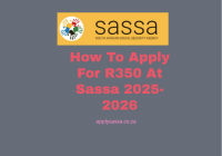 How To Apply For R350 At Sassa 2025-2026