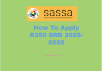 How To Apply R350 SRD 205-2026