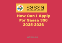 How Can I Apply For Sassa 350 2025-2026