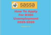 How To Apply For R350 Unemployment 2025-2026