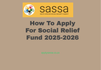 How To Apply For Social Relief Fund 2025-2026