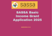 SASSA Basic Income Grant Application 2025