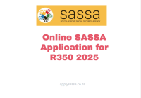 Online SASSA Application for R350 2025