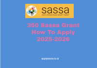 350 Sassa Grant How To Apply 2025-2026