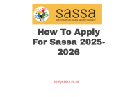 How To Apply For Sassa 2025-2026