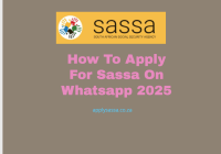 How To Apply For Sassa On Whatsapp 2025