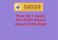 How Do I Apply For R350 Sassa Grant 2025-2026