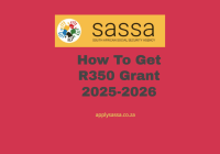 How To Get R350 Grant 2025-2026