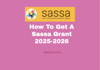 How To Get A Sassa Grant 2025-2026