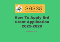 How To Apply Srd Grant Application 2025-2026