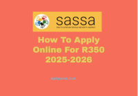 How To Apply Online For R350 2025-2026