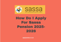 How Do I Apply For Sassa Pension 2025-2026