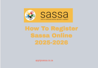 How To Register Sassa Online 2025-2026
