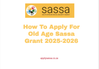 How To Apply For Old Age Sassa Grant 2025-2026