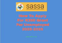 How To Apply For R350 Grant For Unemployed 2025-2026